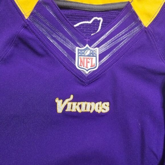 Nike NFL Vikings 2012 On Field Jersey Sz 3X 5G Blank Minnesota Football NWT - Picture 5 of 13